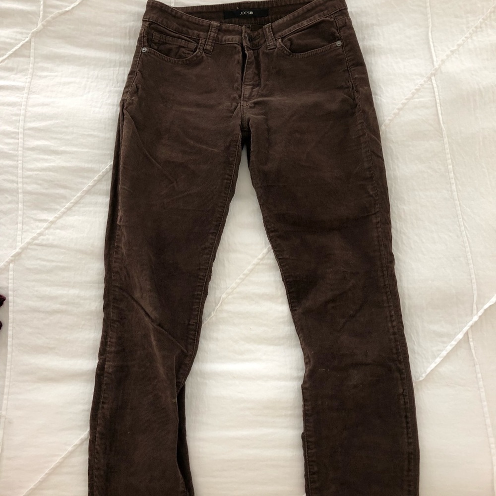 Joe’s Jeans Brown Corduroy Skinnies